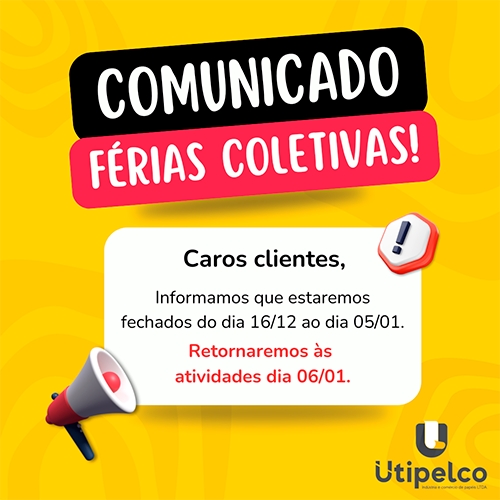 Comunicado Férias Coletivas 